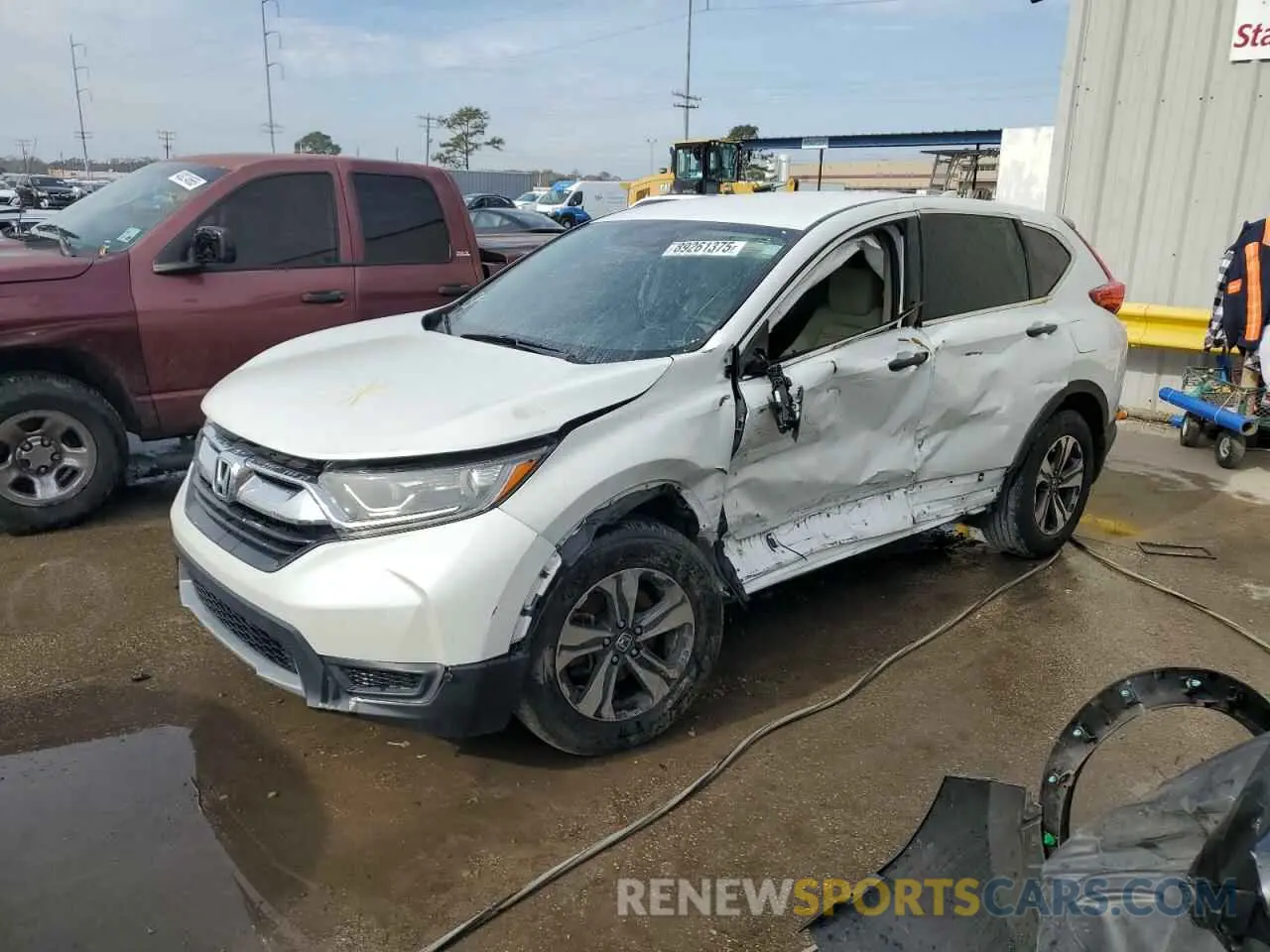 1 fotografías del automóvil dañado 2HKRW5H34KH410422 HONDA CRV 2019