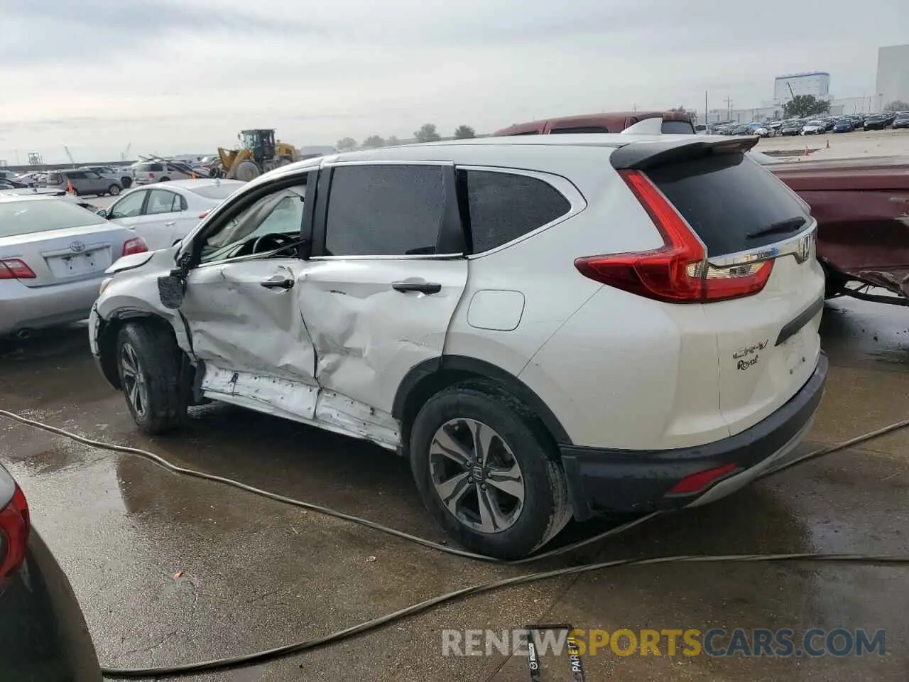 2 fotografías del automóvil dañado 2HKRW5H34KH410422 HONDA CRV 2019