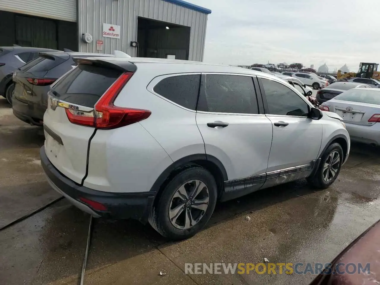 3 fotografías del automóvil dañado 2HKRW5H34KH410422 HONDA CRV 2019