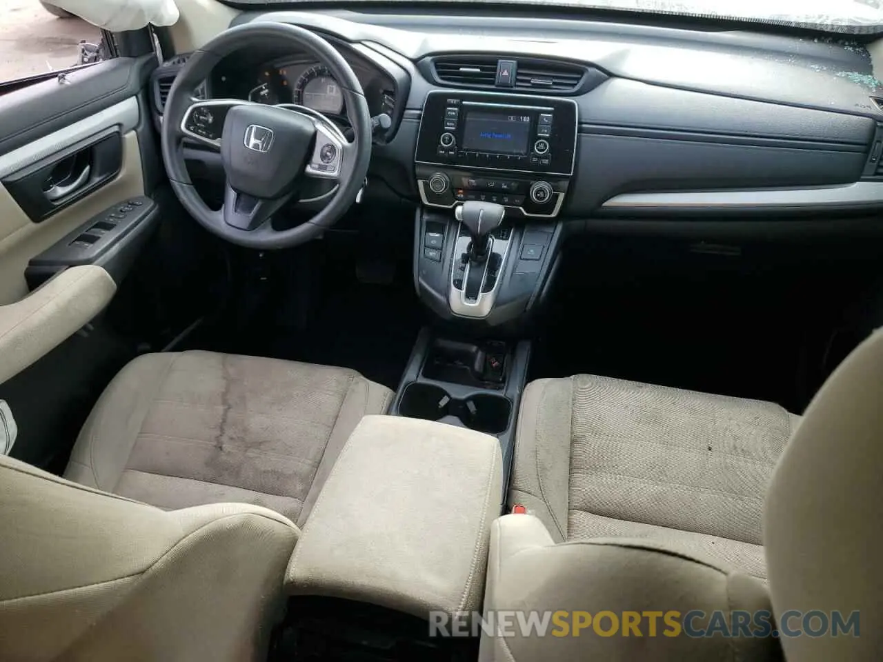 8 fotografías del automóvil dañado 2HKRW5H34KH410422 HONDA CRV 2019
