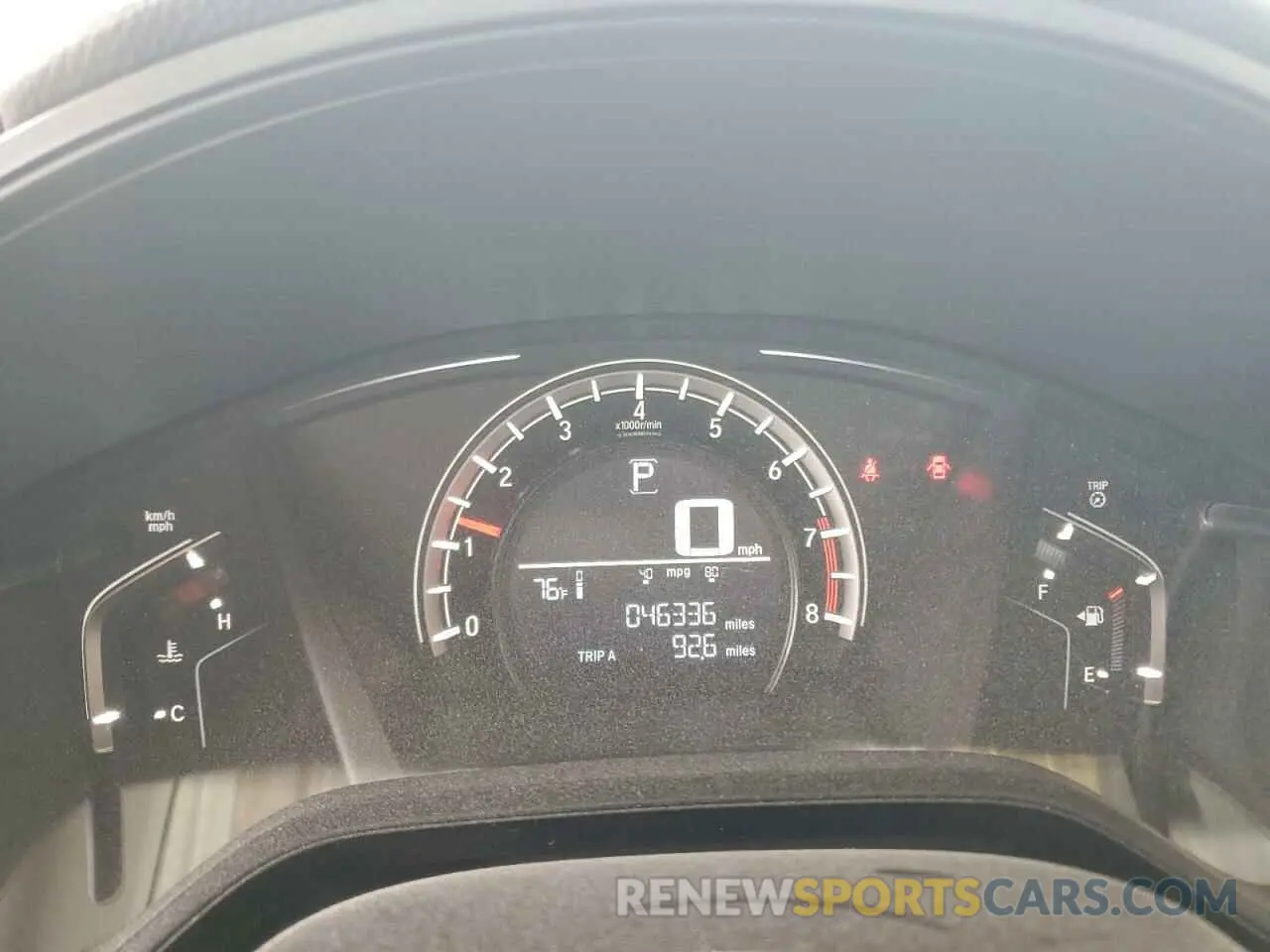 9 fotografías del automóvil dañado 2HKRW5H36KH407117 HONDA CRV 2019