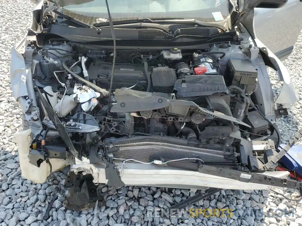 12 fotografías del automóvil dañado 2HKRW5H36KH411491 HONDA CRV 2019