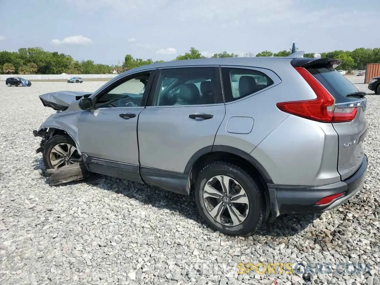 2 fotografías del automóvil dañado 2HKRW5H36KH411491 HONDA CRV 2019