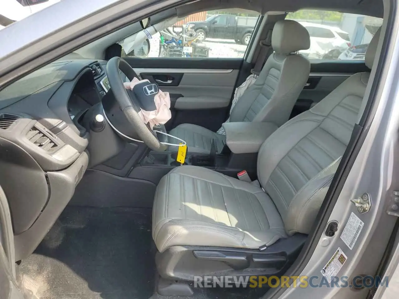 7 fotografías del automóvil dañado 2HKRW5H36KH411491 HONDA CRV 2019