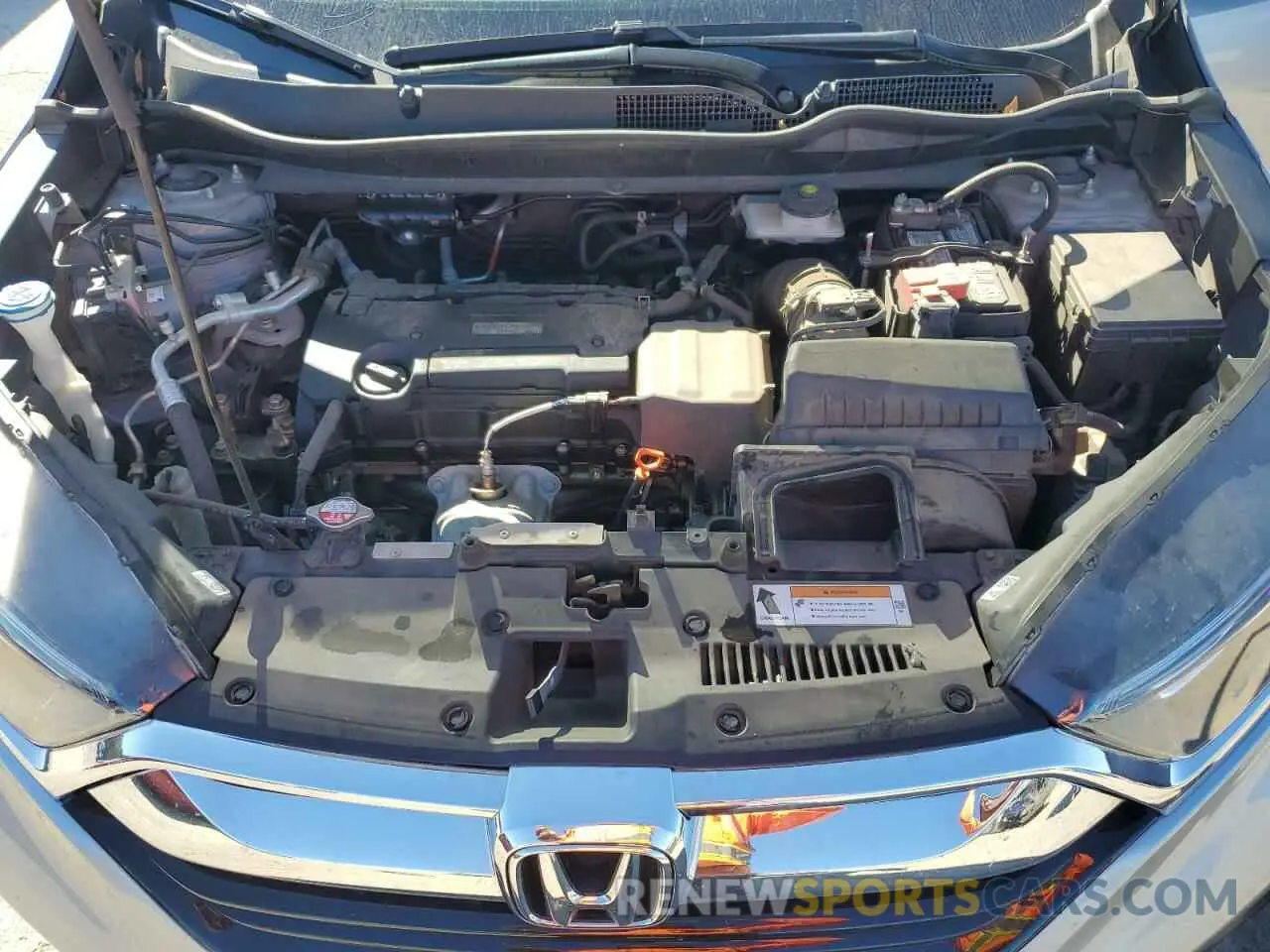 13 fotografías del automóvil dañado 2HKRW5H38KH406907 HONDA CRV 2019