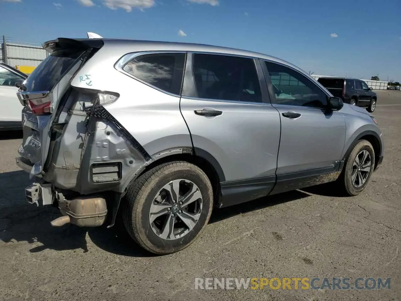 3 fotografías del automóvil dañado 2HKRW5H38KH412397 HONDA CRV 2019