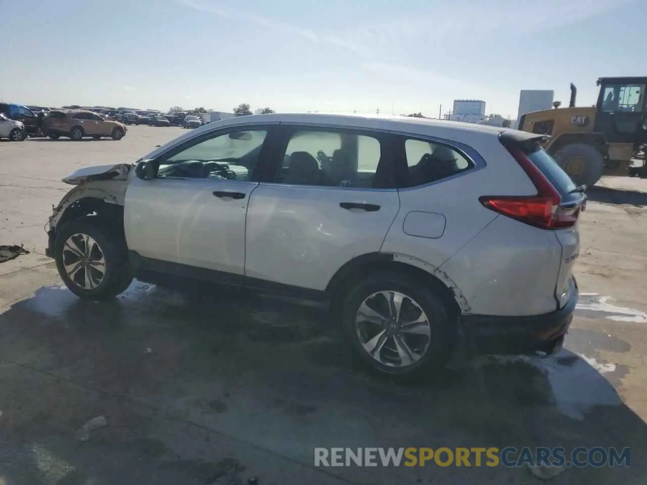 2 fotografías del automóvil dañado 2HKRW5H38KH422394 HONDA CRV 2019