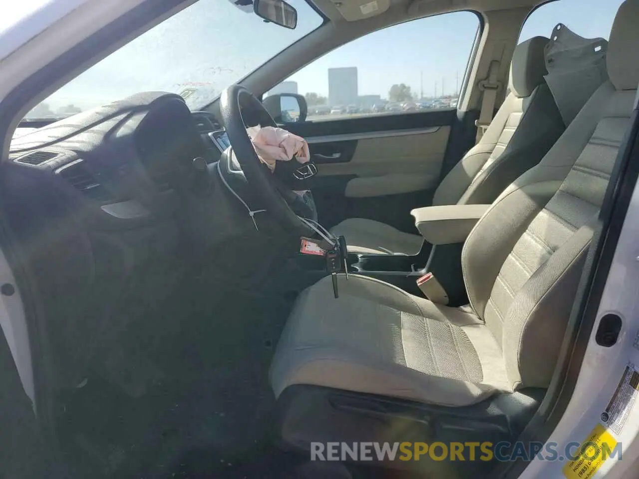 7 fotografías del automóvil dañado 2HKRW5H38KH422394 HONDA CRV 2019