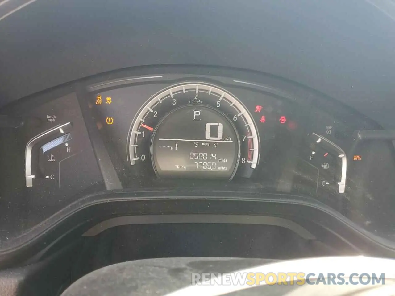 9 fotografías del automóvil dañado 2HKRW5H38KH422394 HONDA CRV 2019