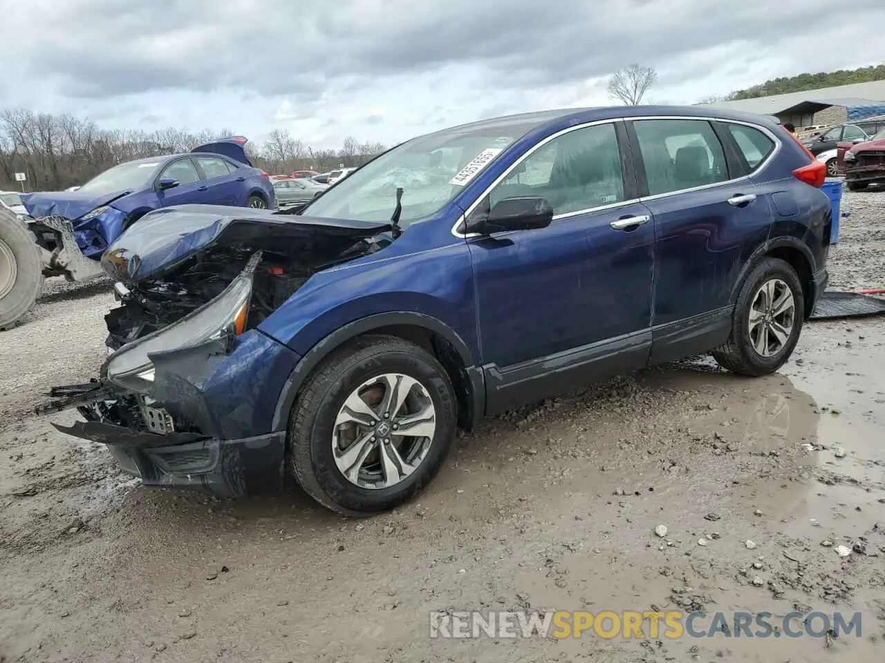 1 fotografías del automóvil dañado 2HKRW5H39KH415292 HONDA CRV 2019