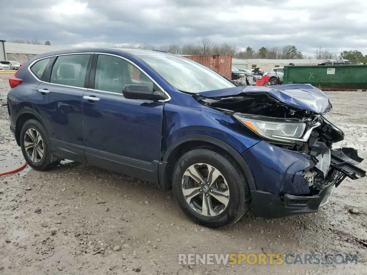 4 fotografías del automóvil dañado 2HKRW5H39KH415292 HONDA CRV 2019