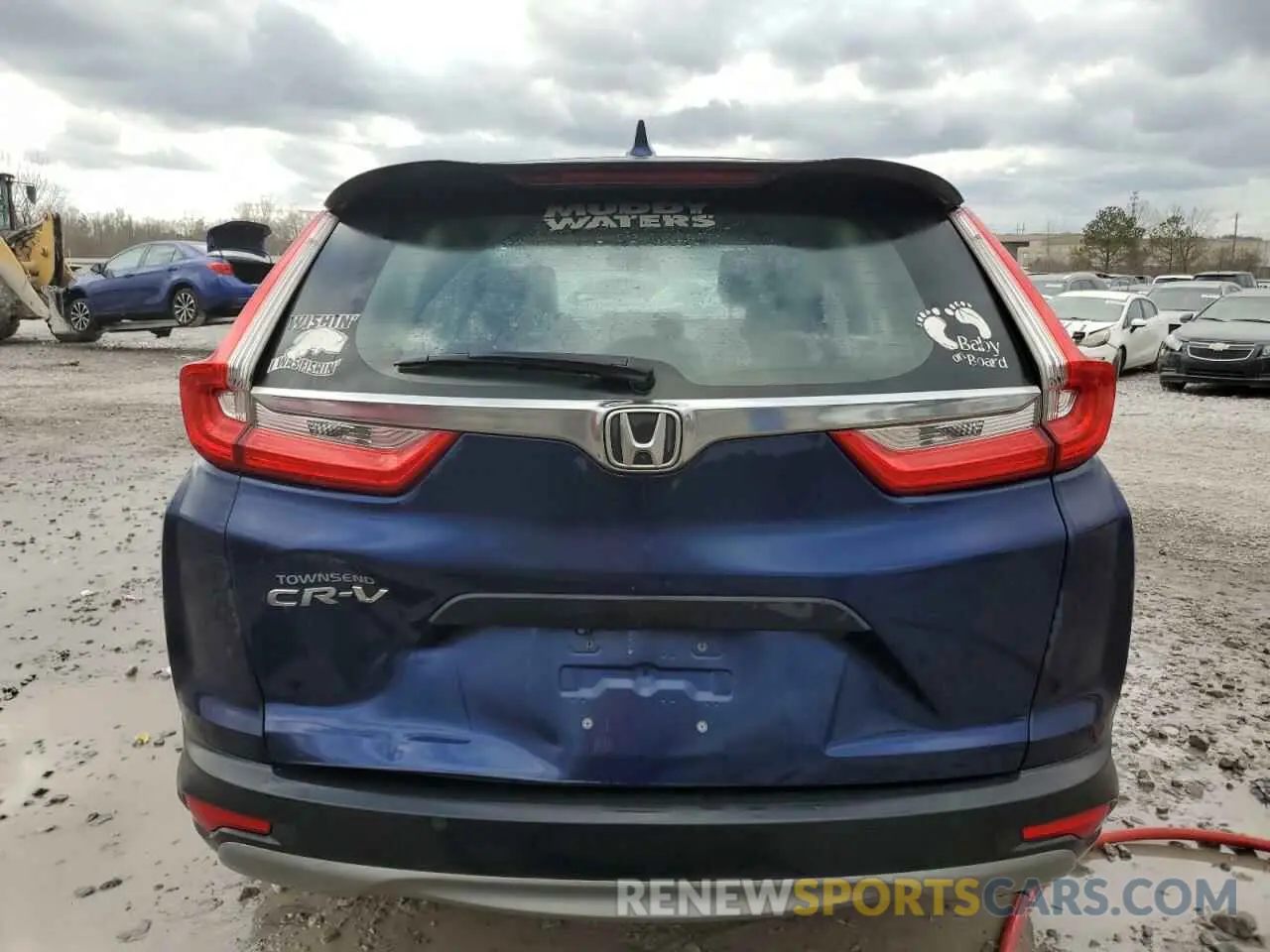 6 fotografías del automóvil dañado 2HKRW5H39KH415292 HONDA CRV 2019