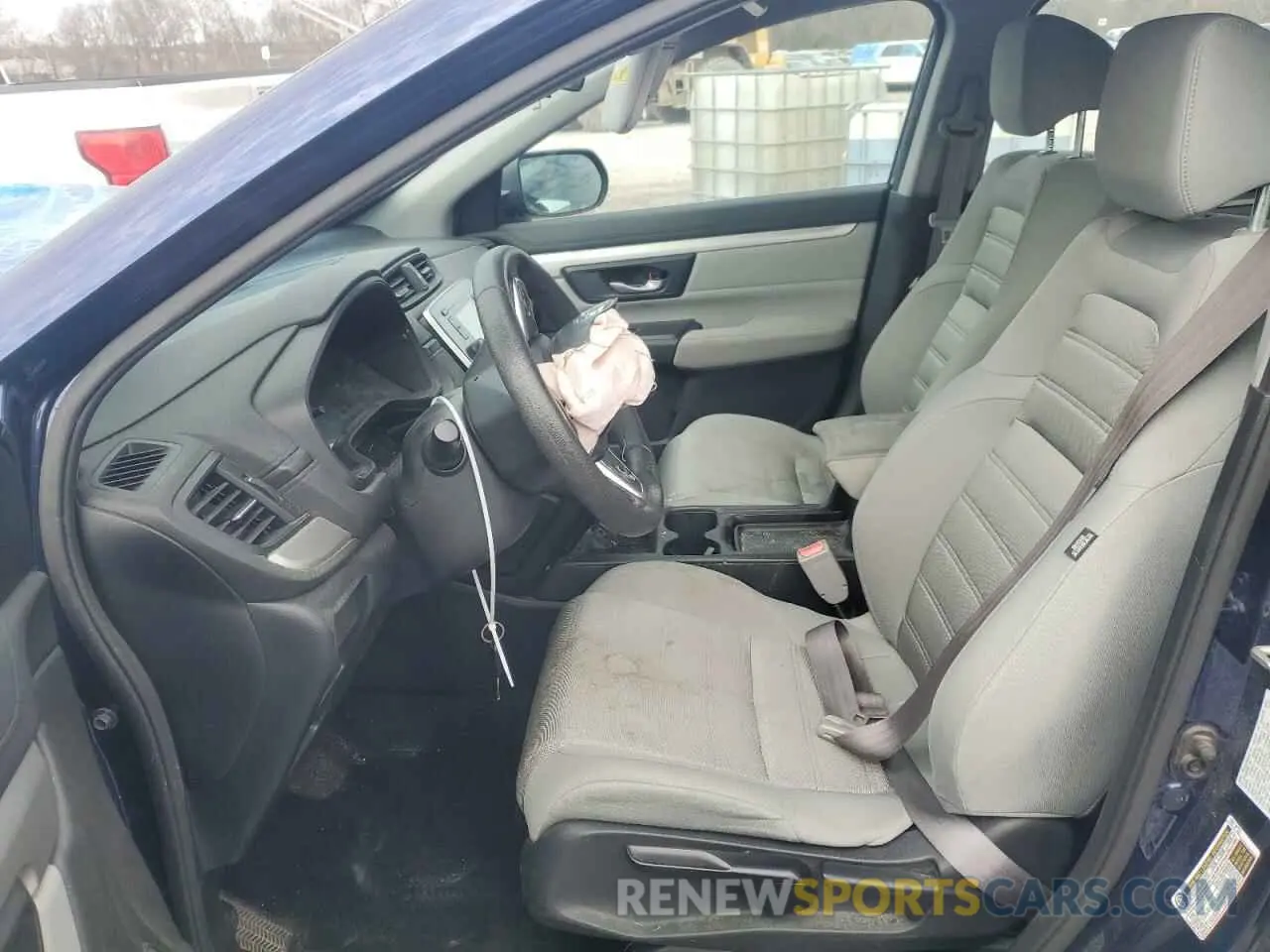 7 fotografías del automóvil dañado 2HKRW5H39KH415292 HONDA CRV 2019