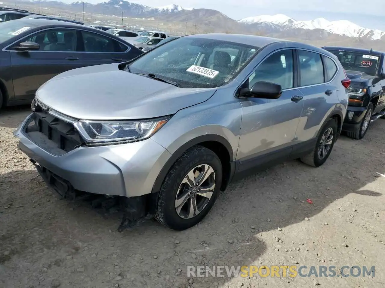 1 fotografías del automóvil dañado 2HKRW5H3XKH421649 HONDA CRV 2019