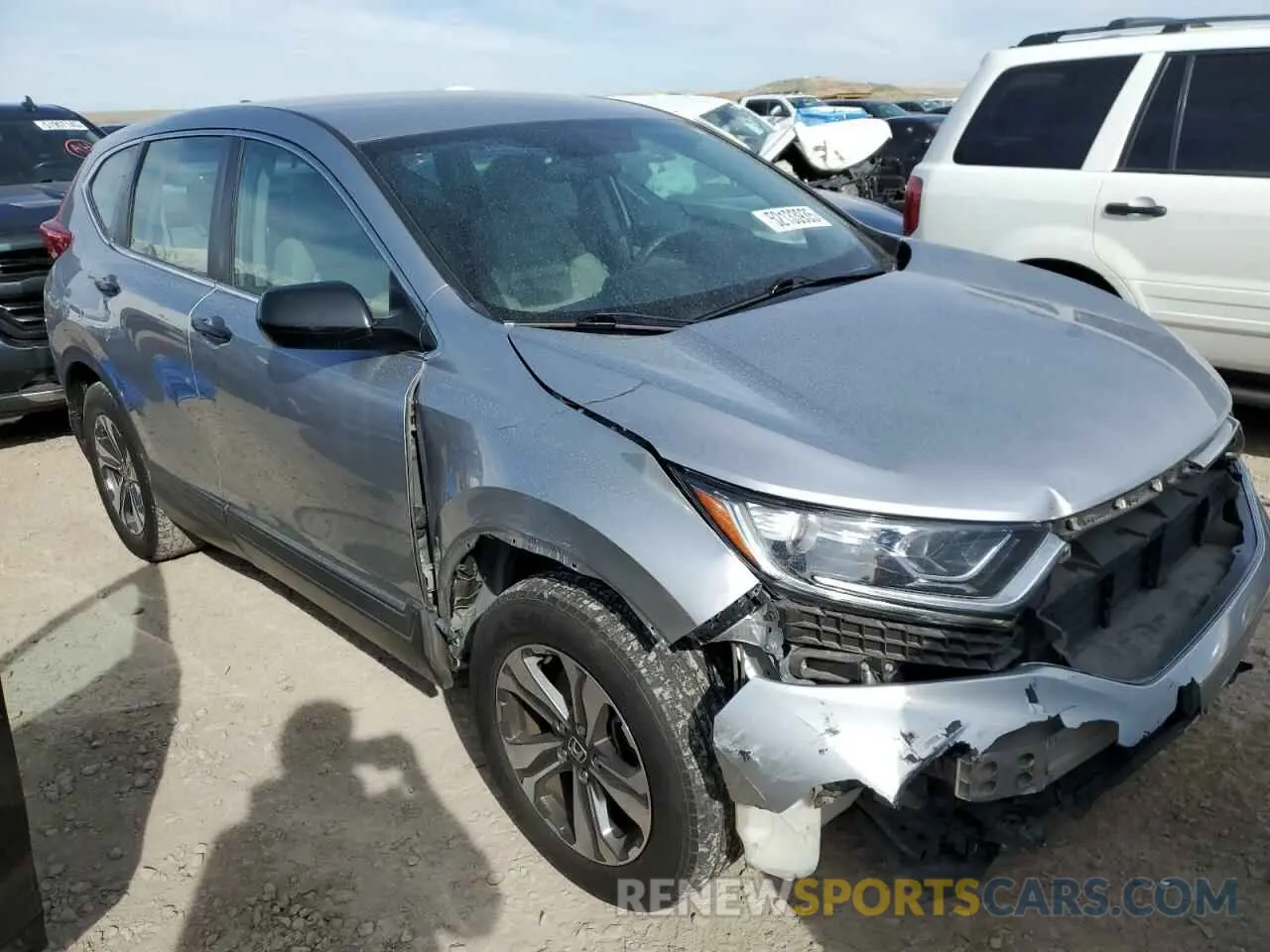 4 fotografías del automóvil dañado 2HKRW5H3XKH421649 HONDA CRV 2019