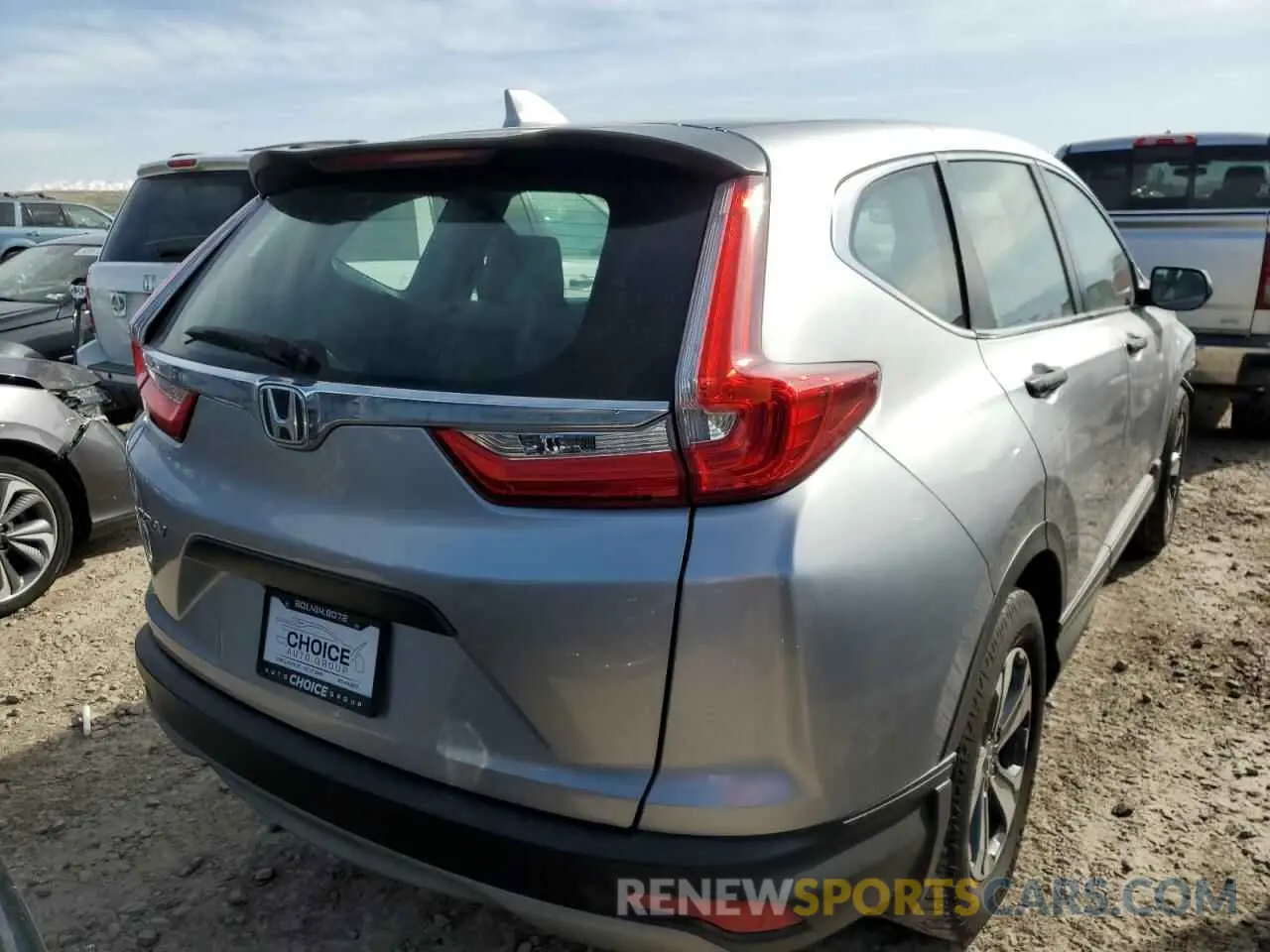 6 fotografías del automóvil dañado 2HKRW5H3XKH421649 HONDA CRV 2019