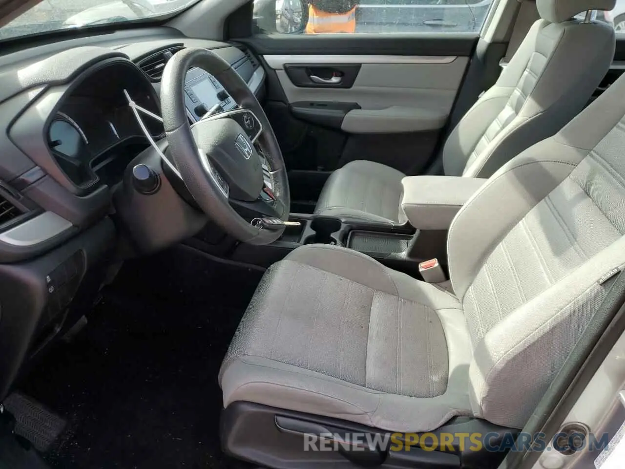 7 fotografías del automóvil dañado 2HKRW5H3XKH421649 HONDA CRV 2019