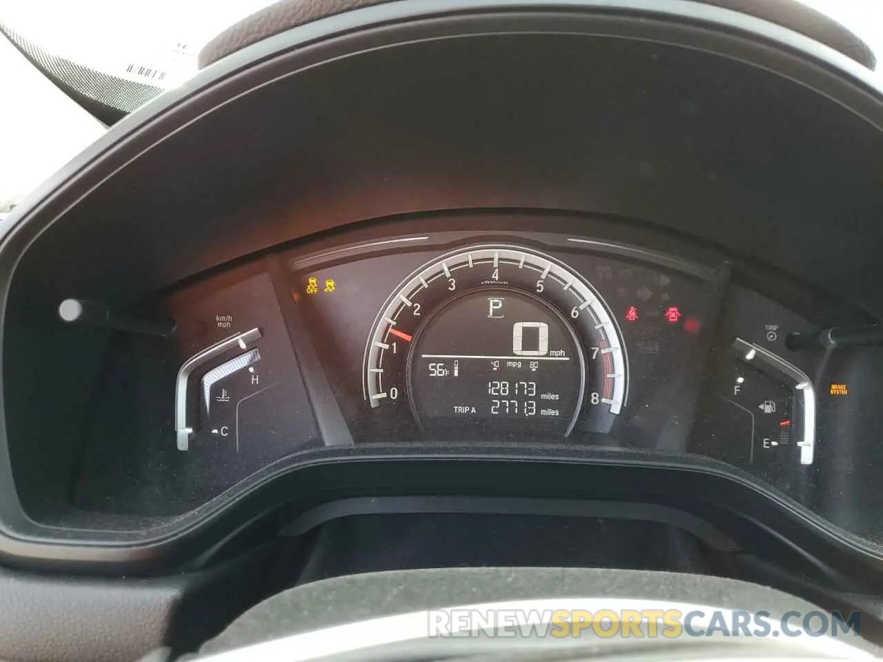 9 fotografías del automóvil dañado 2HKRW5H3XKH421649 HONDA CRV 2019