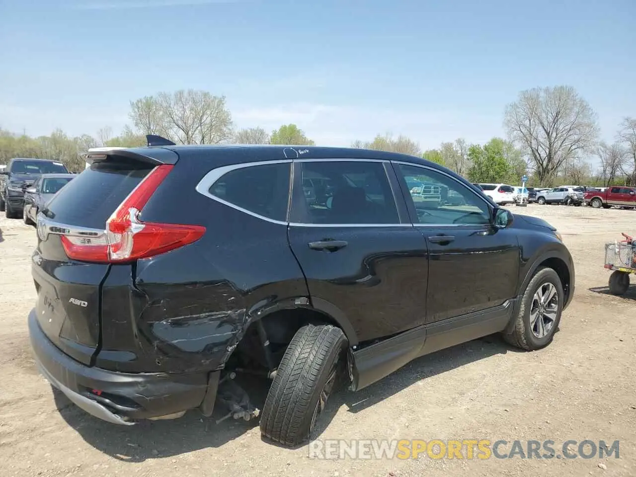 3 fotografías del automóvil dañado 2HKRW6H32KH230720 HONDA CRV 2019