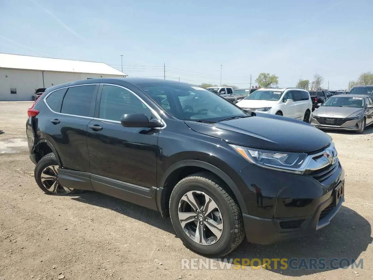 4 fotografías del automóvil dañado 2HKRW6H32KH230720 HONDA CRV 2019