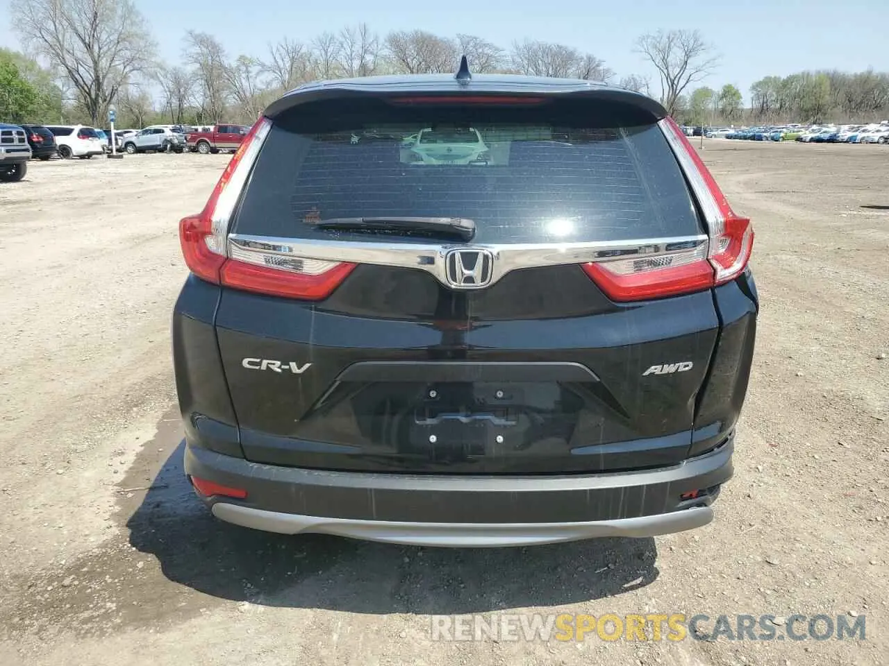 6 fotografías del automóvil dañado 2HKRW6H32KH230720 HONDA CRV 2019