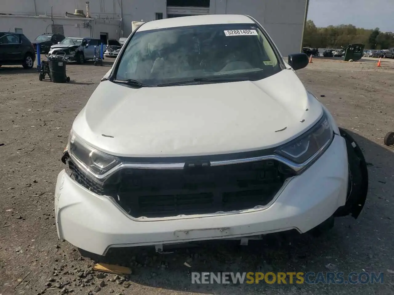 5 fotografías del automóvil dañado 2HKRW6H33KH200724 HONDA CRV 2019