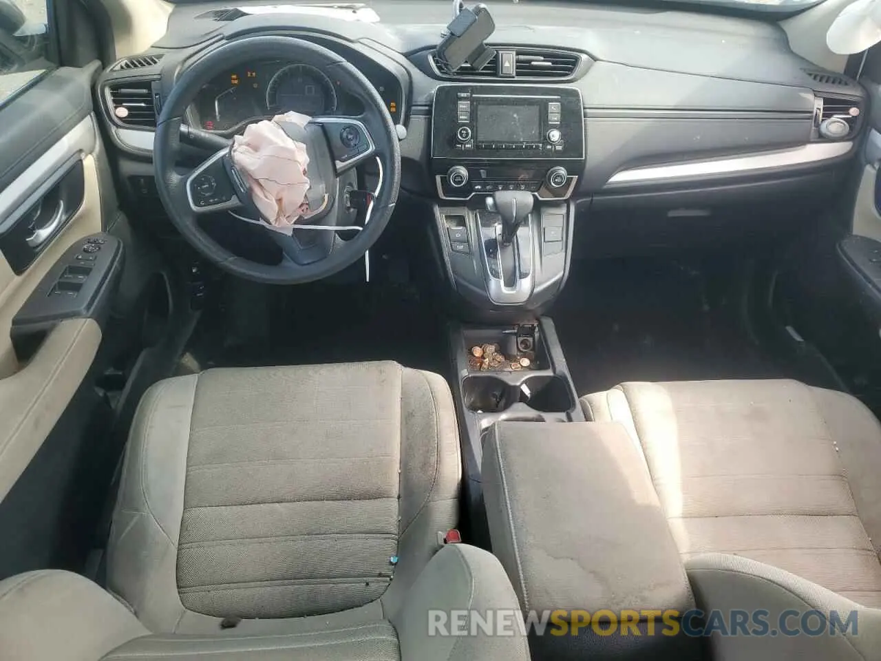 8 fotografías del automóvil dañado 2HKRW6H33KH200724 HONDA CRV 2019