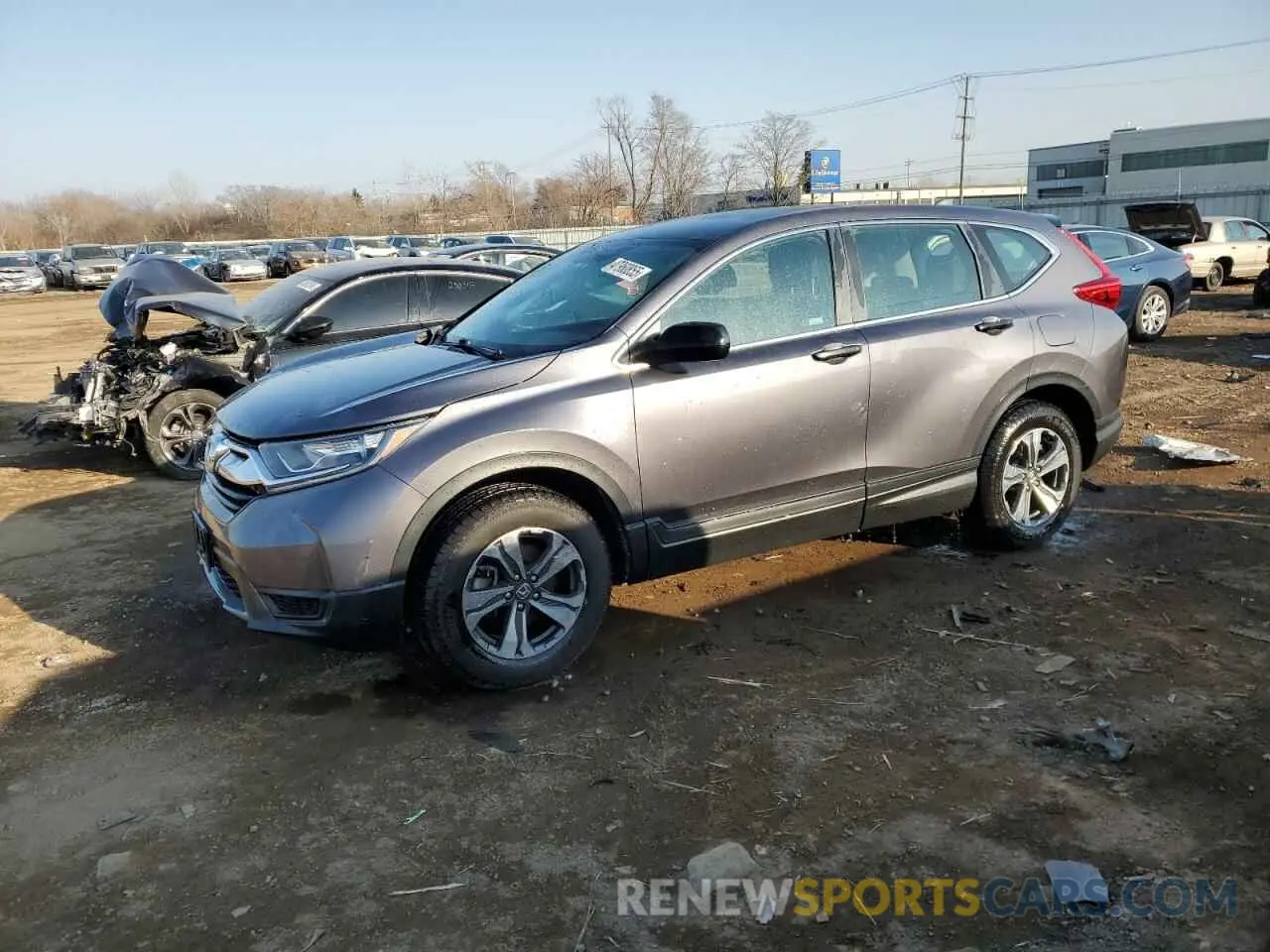 1 fotografías del automóvil dañado 2HKRW6H33KH202506 HONDA CRV 2019
