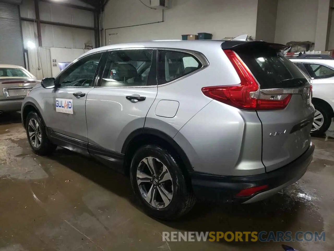 2 fotografías del automóvil dañado 2HKRW6H35KH207755 HONDA CRV 2019