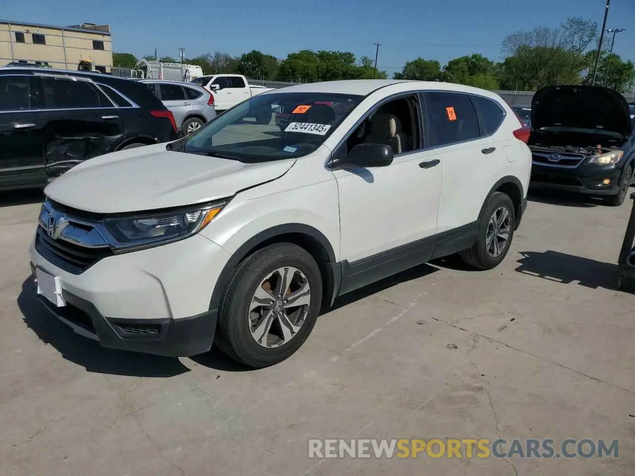 1 fotografías del automóvil dañado 2HKRW6H36KH202046 HONDA CRV 2019