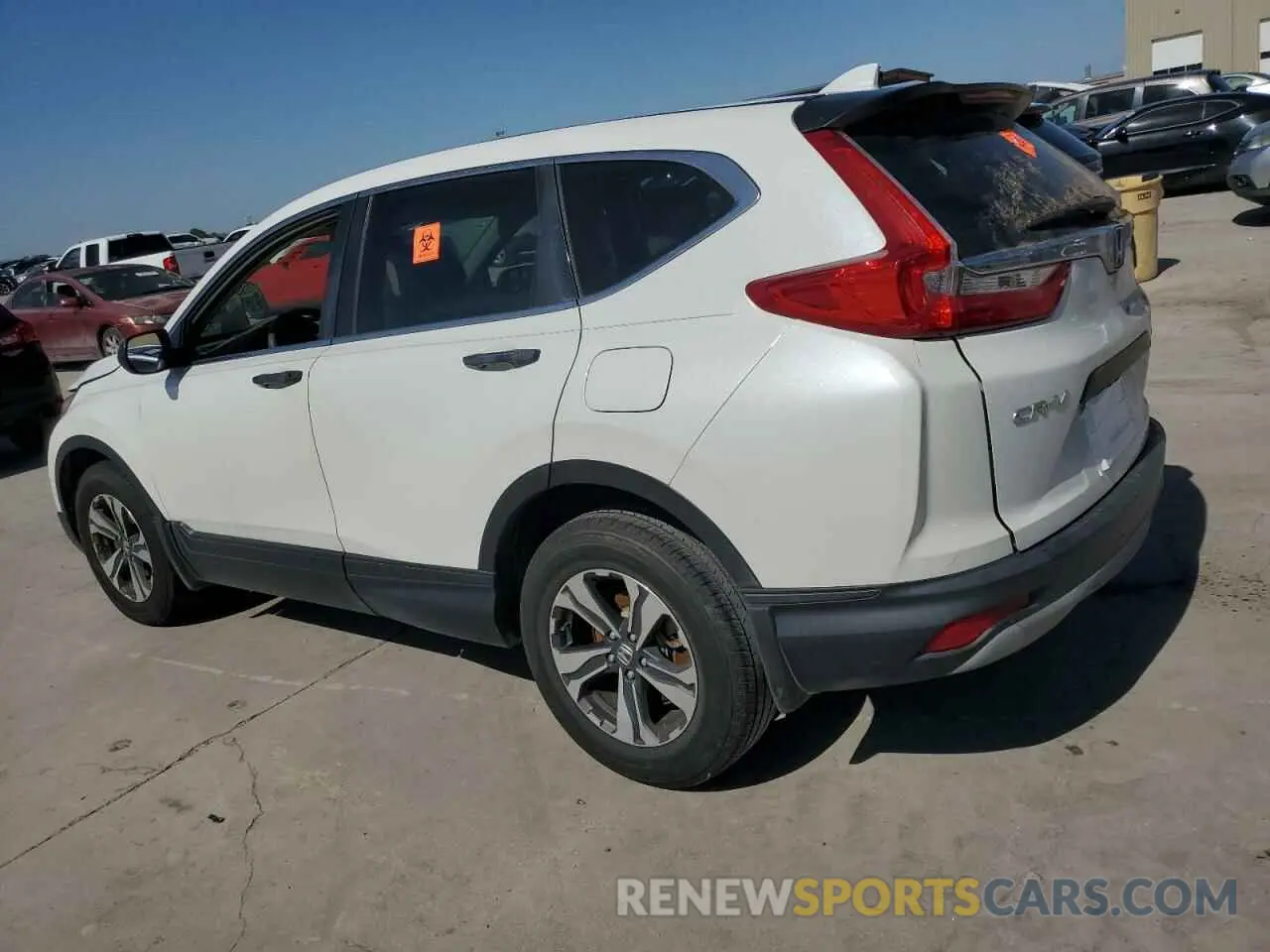 2 fotografías del automóvil dañado 2HKRW6H36KH202046 HONDA CRV 2019