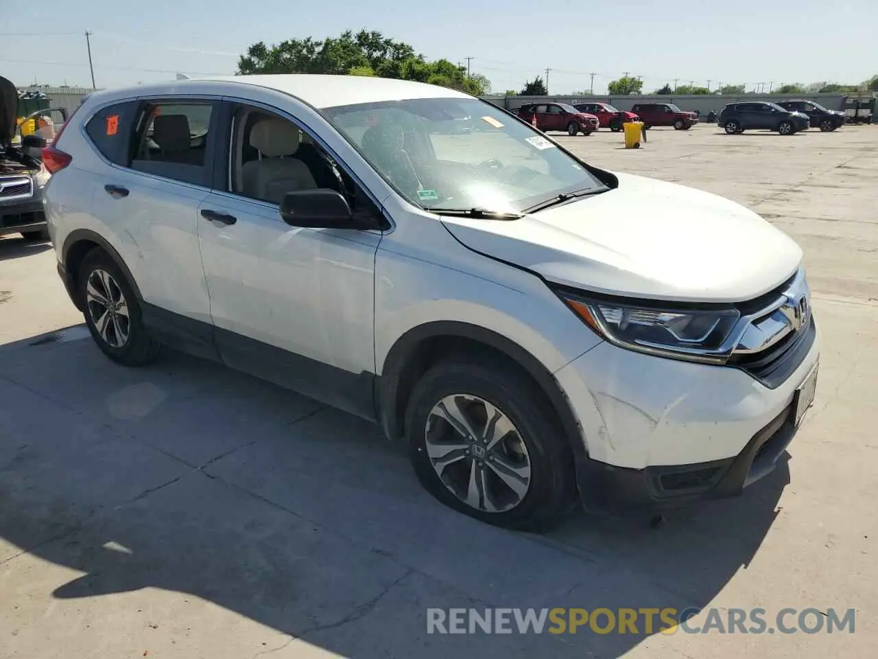4 fotografías del automóvil dañado 2HKRW6H36KH202046 HONDA CRV 2019