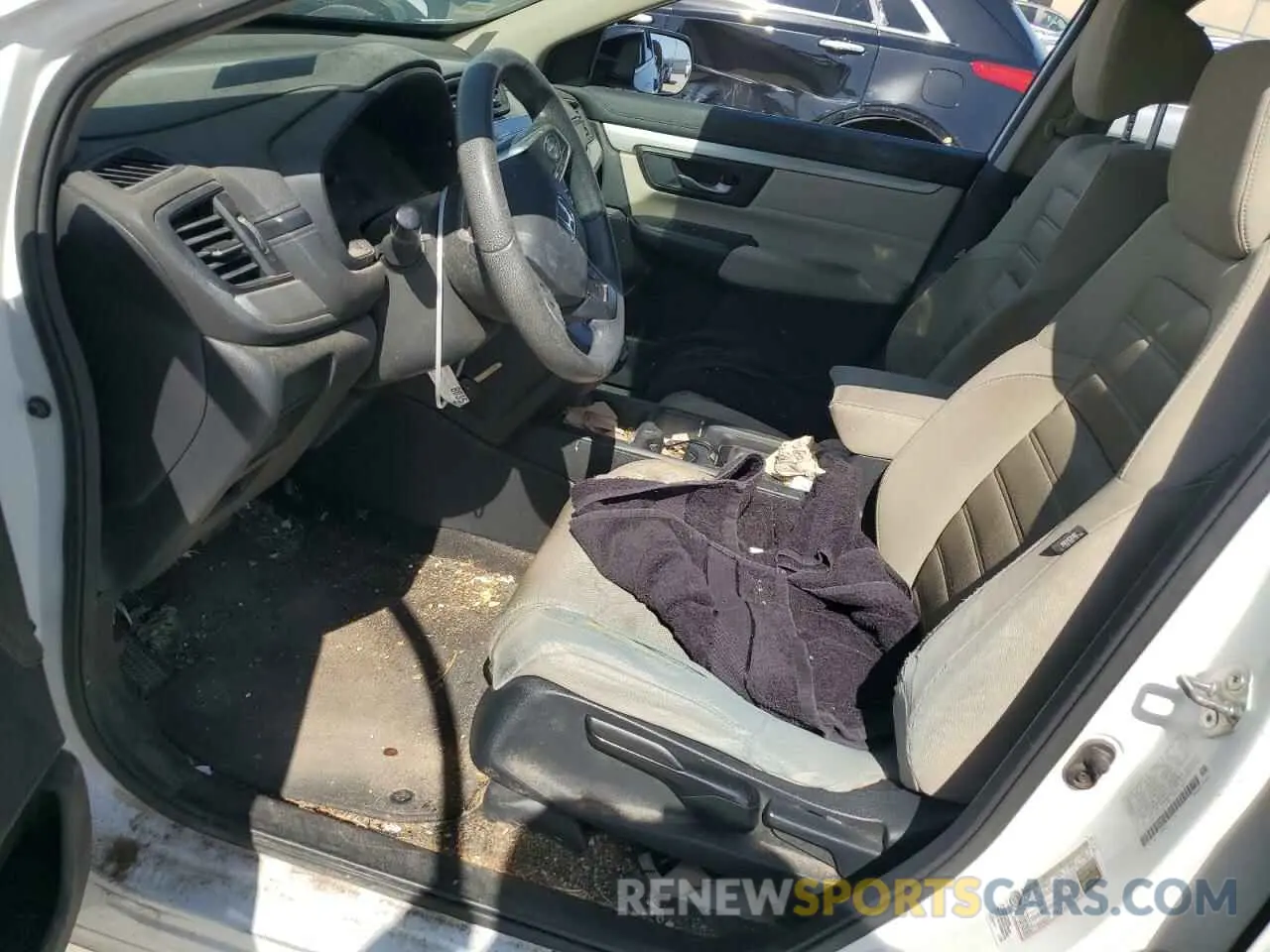 7 fotografías del automóvil dañado 2HKRW6H36KH202046 HONDA CRV 2019