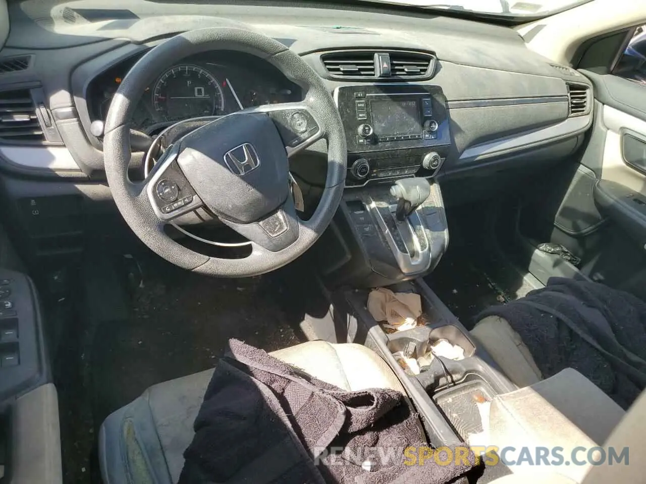 8 fotografías del automóvil dañado 2HKRW6H36KH202046 HONDA CRV 2019