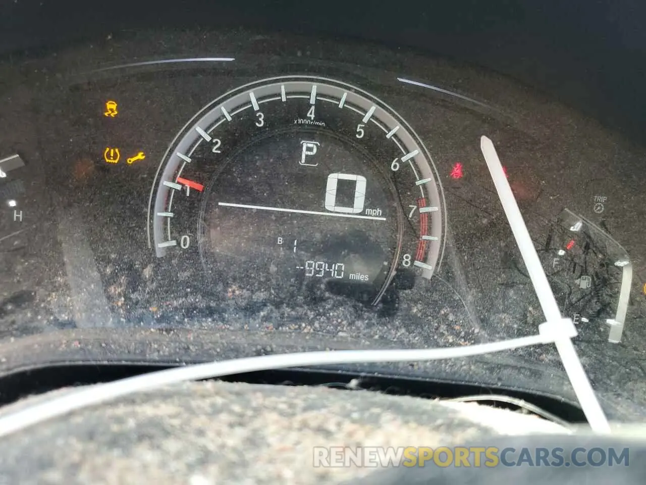 9 fotografías del automóvil dañado 2HKRW6H36KH202046 HONDA CRV 2019