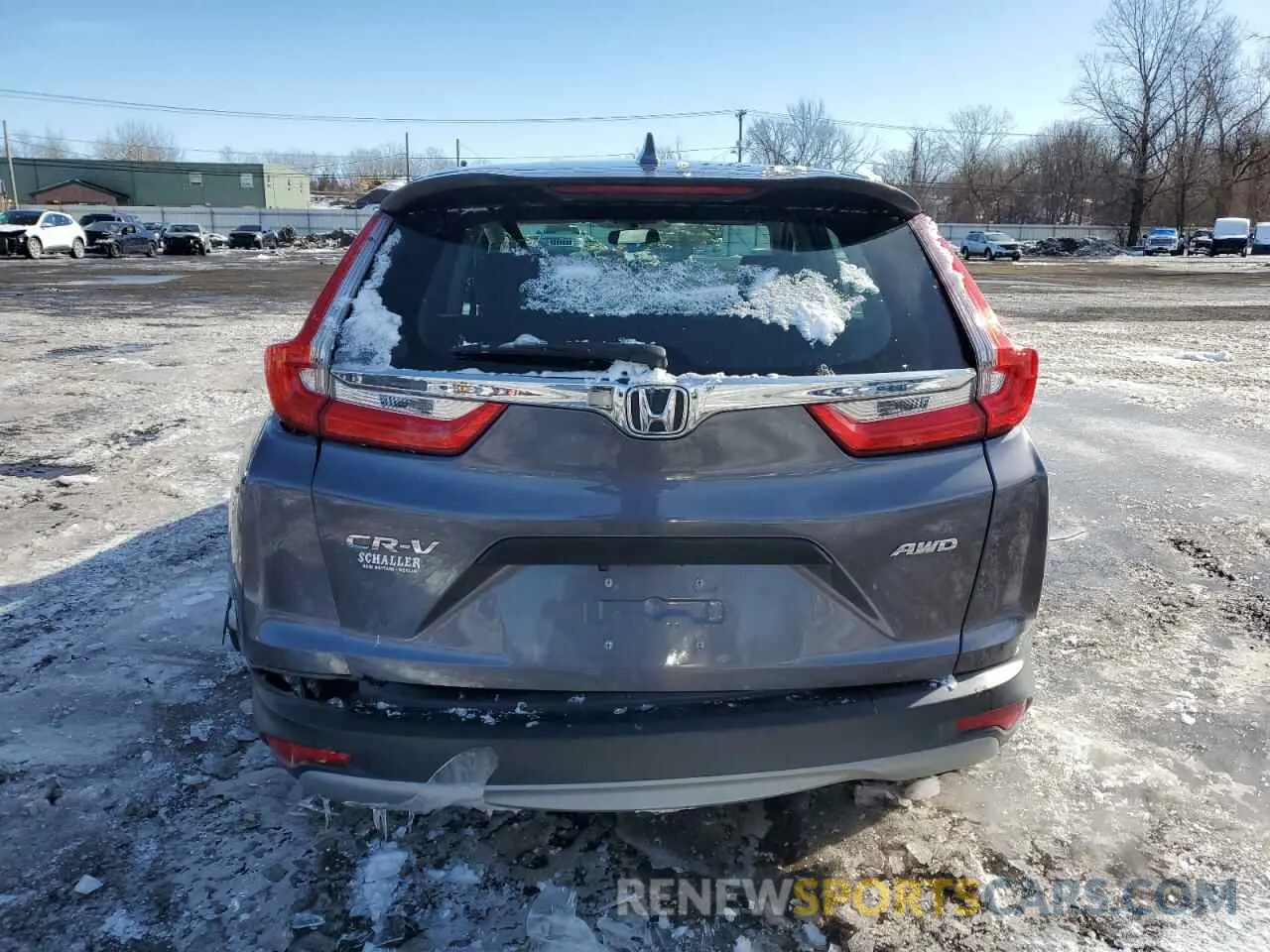 6 fotografías del automóvil dañado 2HKRW6H36KH225942 HONDA CRV 2019