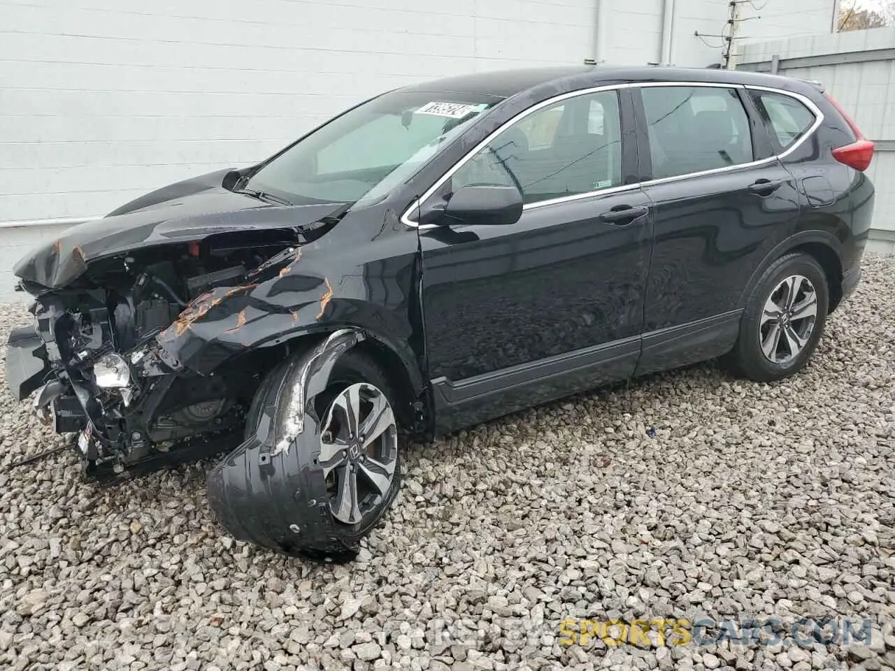1 fotografías del automóvil dañado 2HKRW6H36KH230168 HONDA CRV 2019