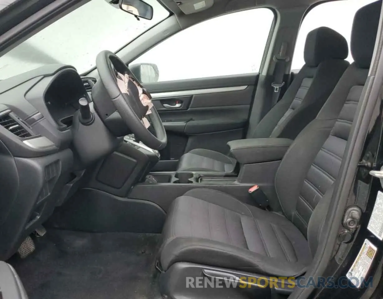 7 fotografías del automóvil dañado 2HKRW6H36KH230168 HONDA CRV 2019