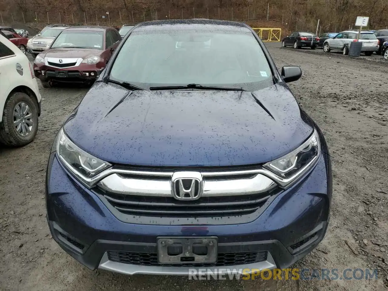 5 fotografías del automóvil dañado 2HKRW6H37KH207224 HONDA CRV 2019