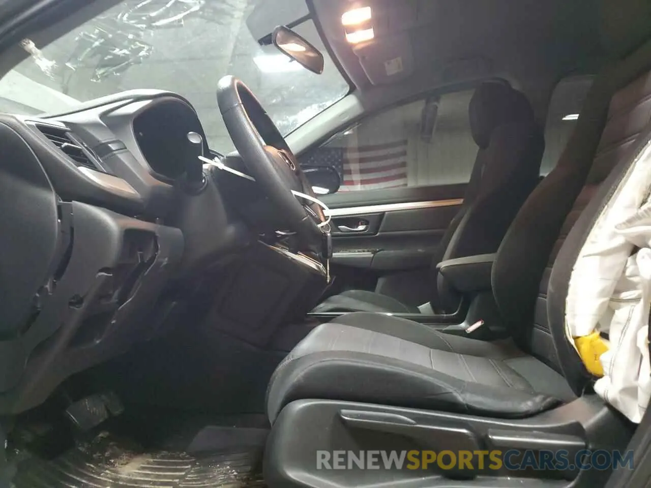 7 fotografías del automóvil dañado 2HKRW6H37KH208826 HONDA CRV 2019