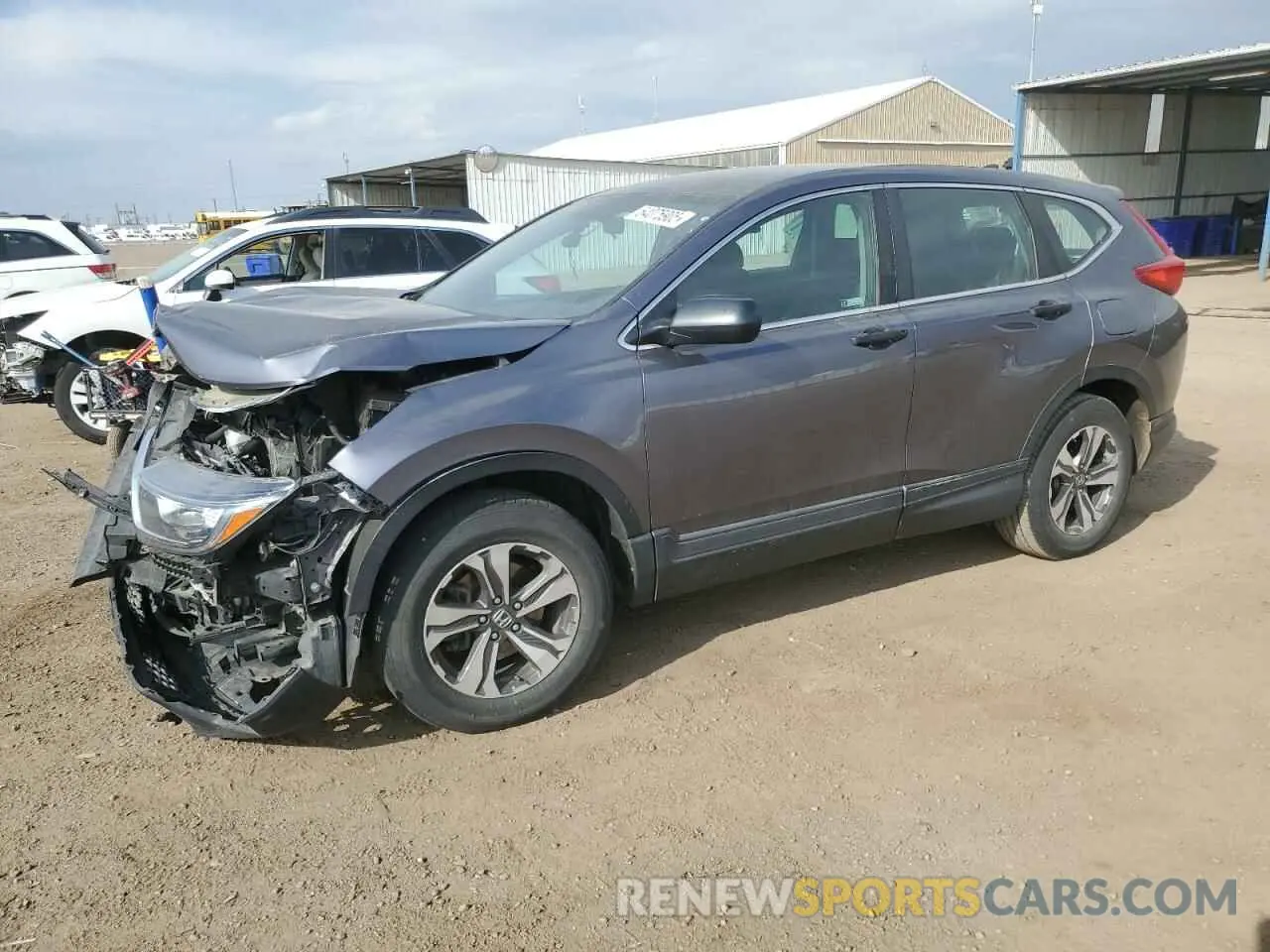 1 fotografías del automóvil dañado 2HKRW6H37KH219034 HONDA CRV 2019