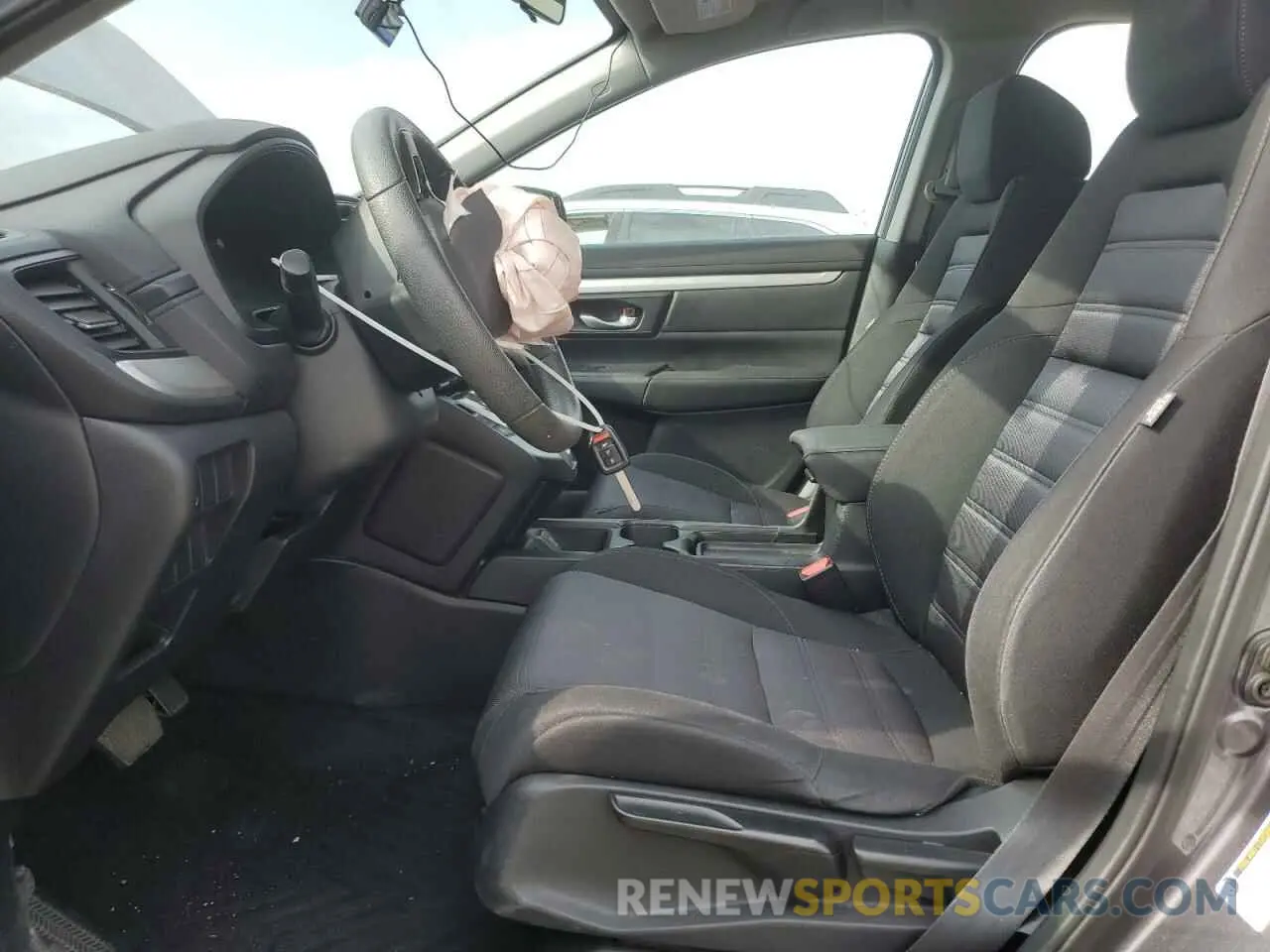 7 fotografías del automóvil dañado 2HKRW6H37KH219034 HONDA CRV 2019