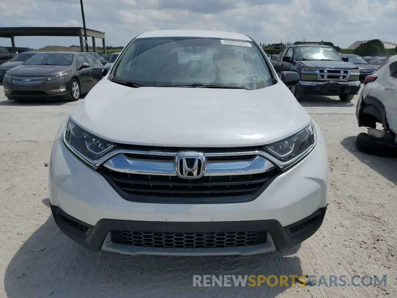 5 fotografías del automóvil dañado 2HKRW6H37KH232642 HONDA CRV 2019