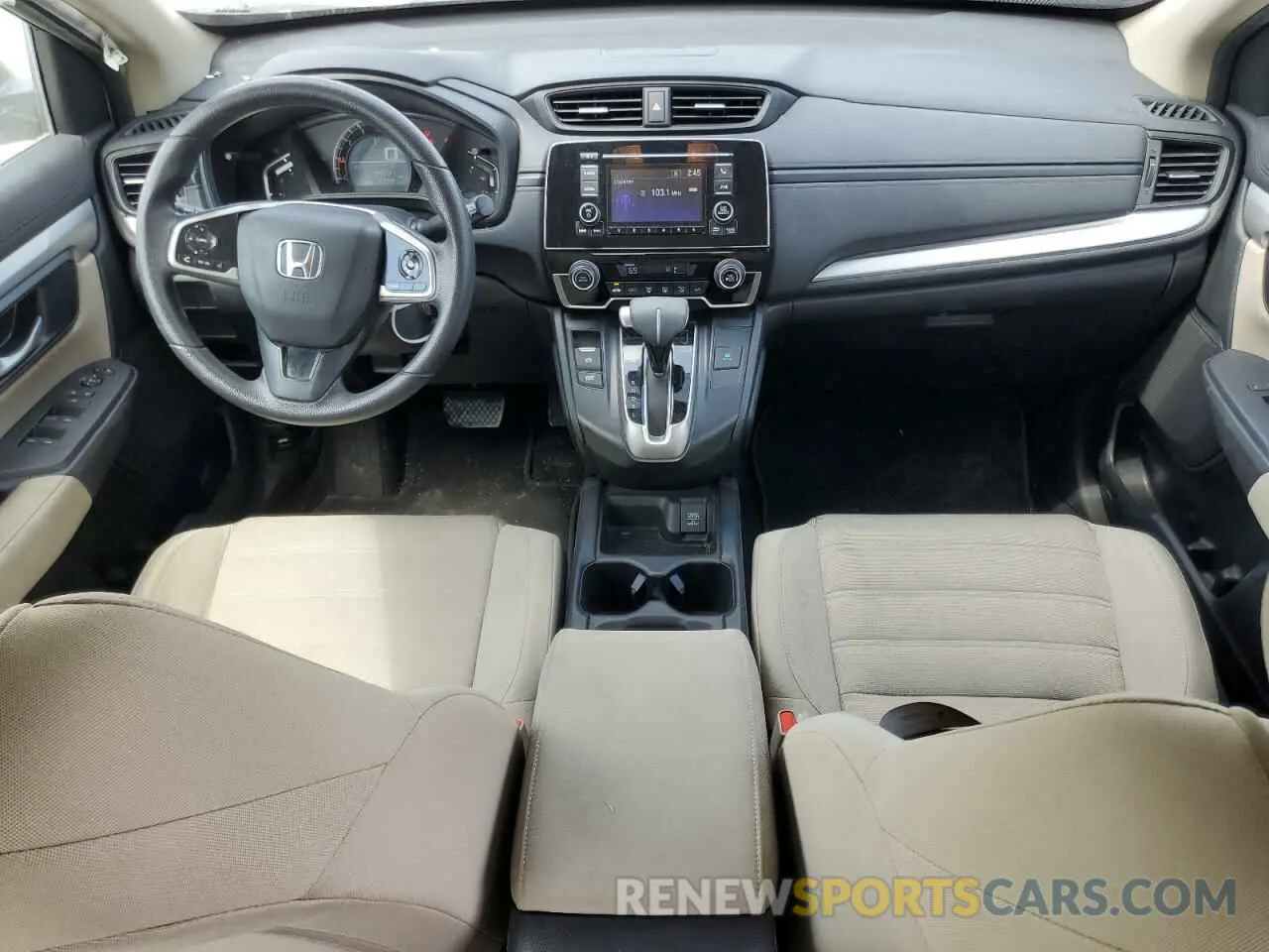 8 fotografías del automóvil dañado 2HKRW6H37KH232642 HONDA CRV 2019