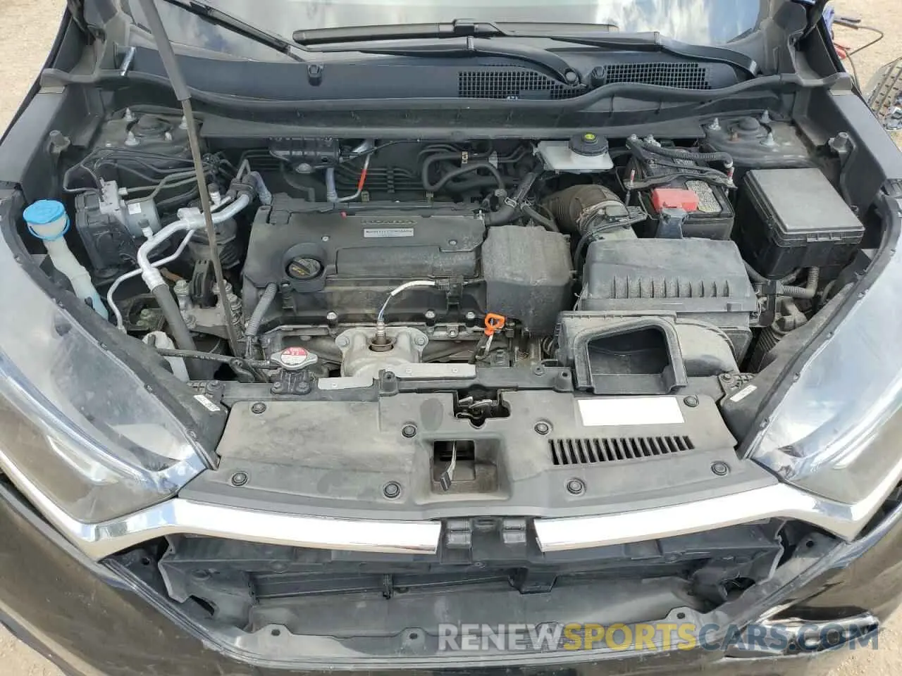 11 fotografías del automóvil dañado 2HKRW6H38KH200380 HONDA CRV 2019