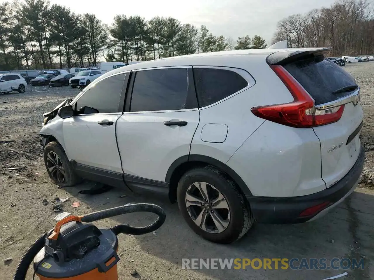 2 fotografías del automóvil dañado 2HKRW6H39KH216037 HONDA CRV 2019
