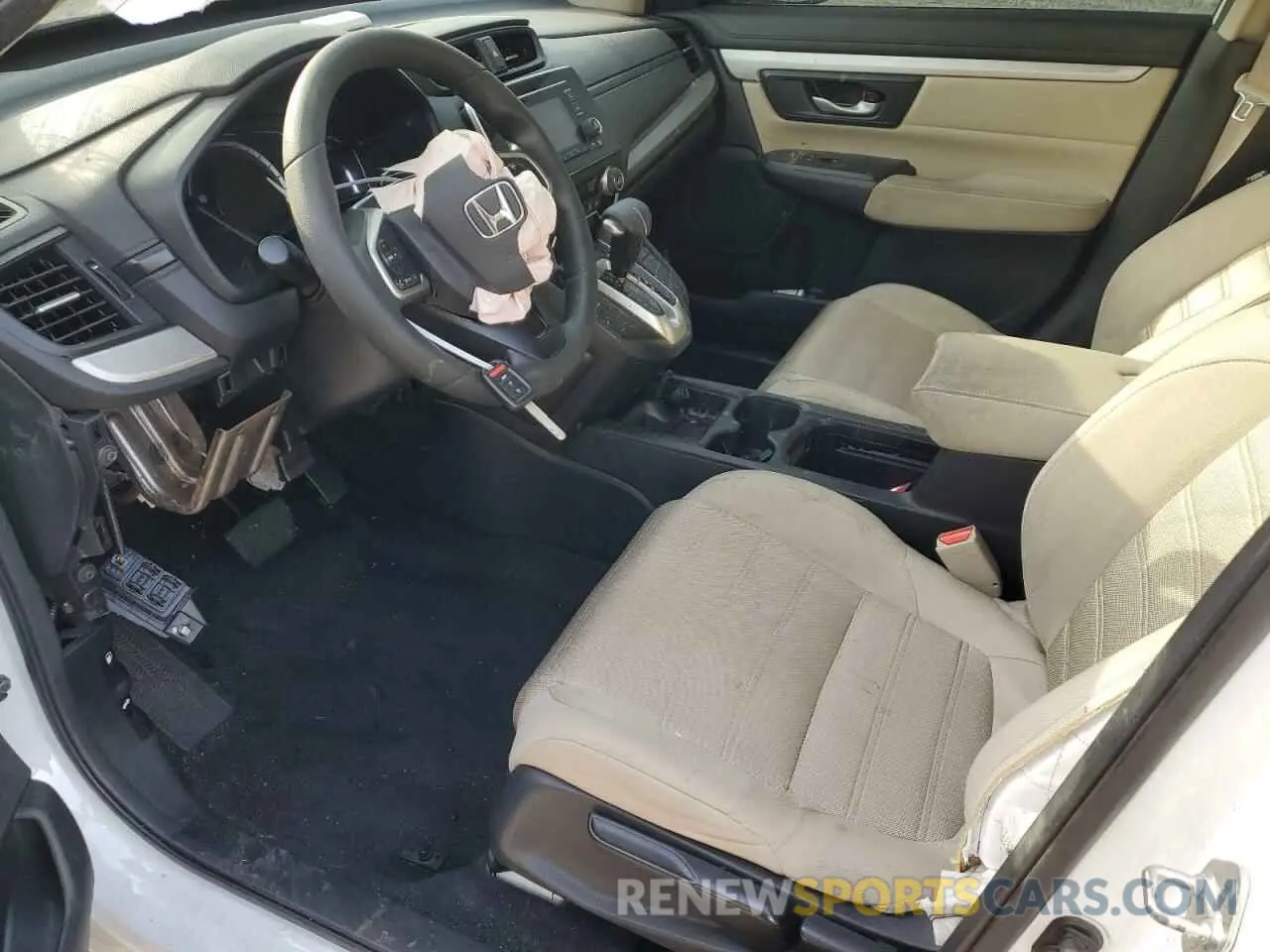 7 fotografías del automóvil dañado 2HKRW6H39KH216037 HONDA CRV 2019