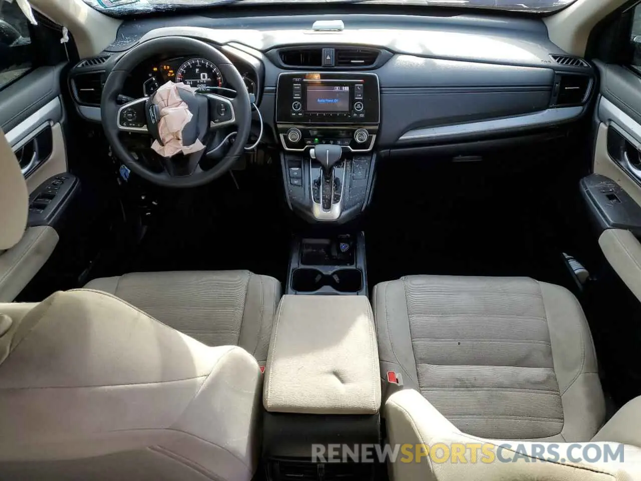 8 fotografías del automóvil dañado 2HKRW6H39KH216037 HONDA CRV 2019
