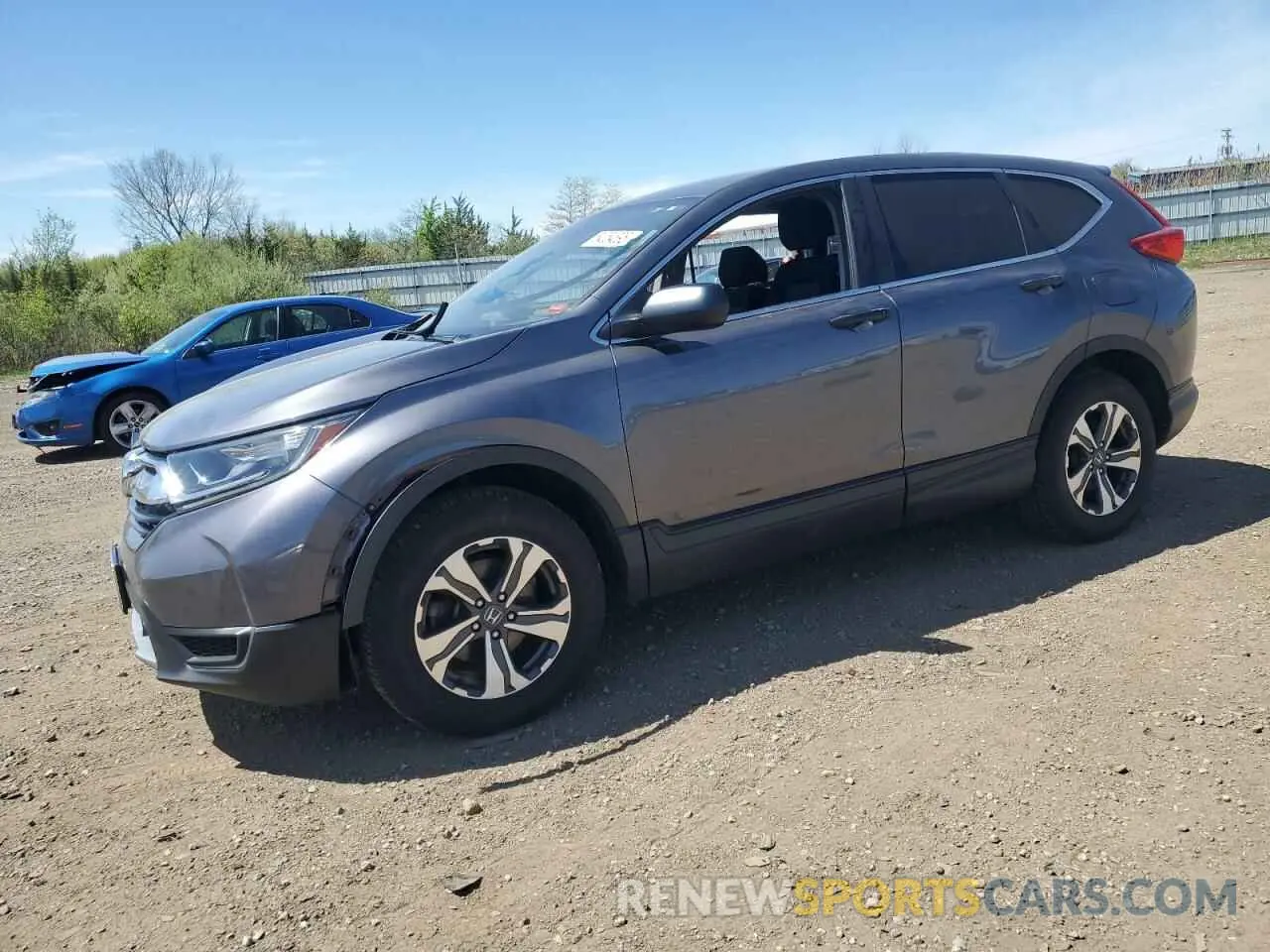 1 fotografías del automóvil dañado 2HKRW6H39KH217236 HONDA CRV 2019