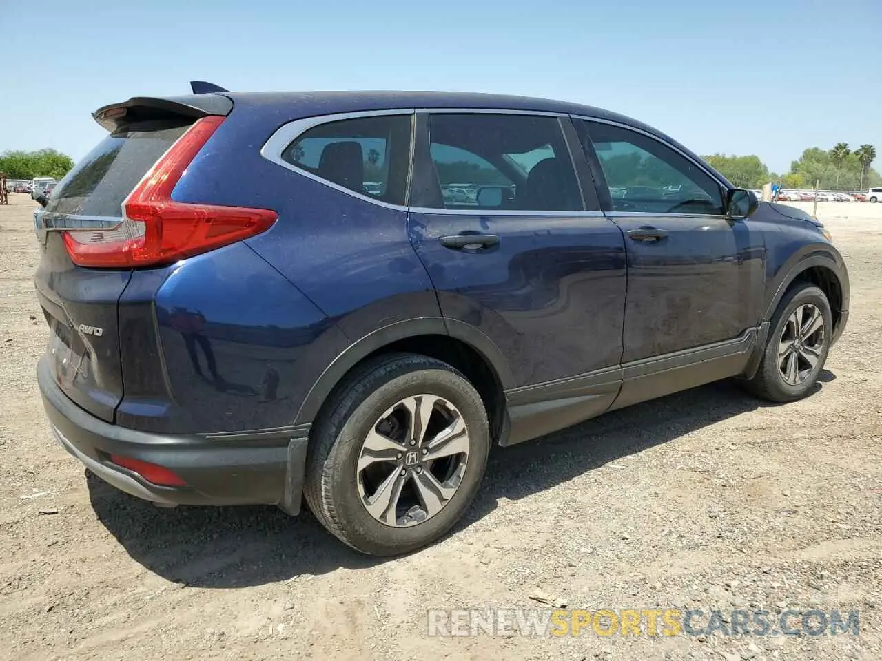 3 fotografías del automóvil dañado 2HKRW6H39KH223487 HONDA CRV 2019